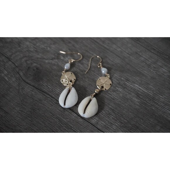 Cowrie Earrings - Picture 2 of 5